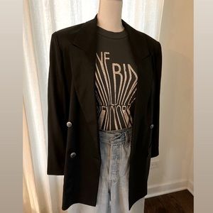 Vintage Silk Blazer